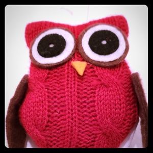 Cozy holiday ornament (owl)